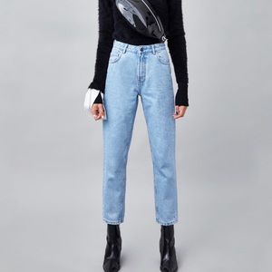 Zara mom jeans
